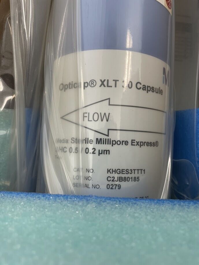 Opticap Sterile XLT 30 Capsule Millipore Express SHC 0.5/0.2 µm 1-1/2 in. TC